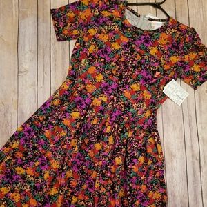 Lularoe Large Nwt Amelia Dress